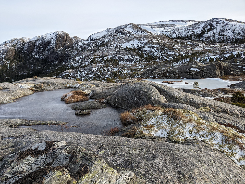 Toppen av Grønlandsfjellet