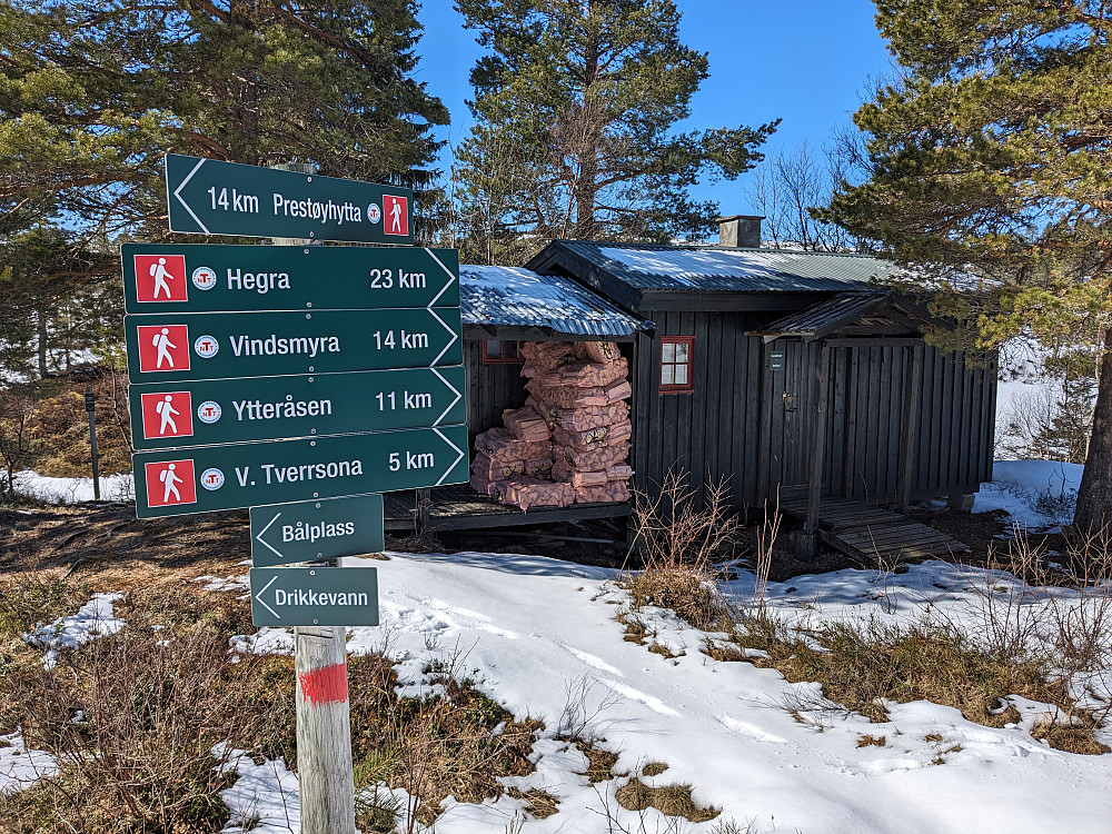 Sikringsbua ved Kvitfjellhytta