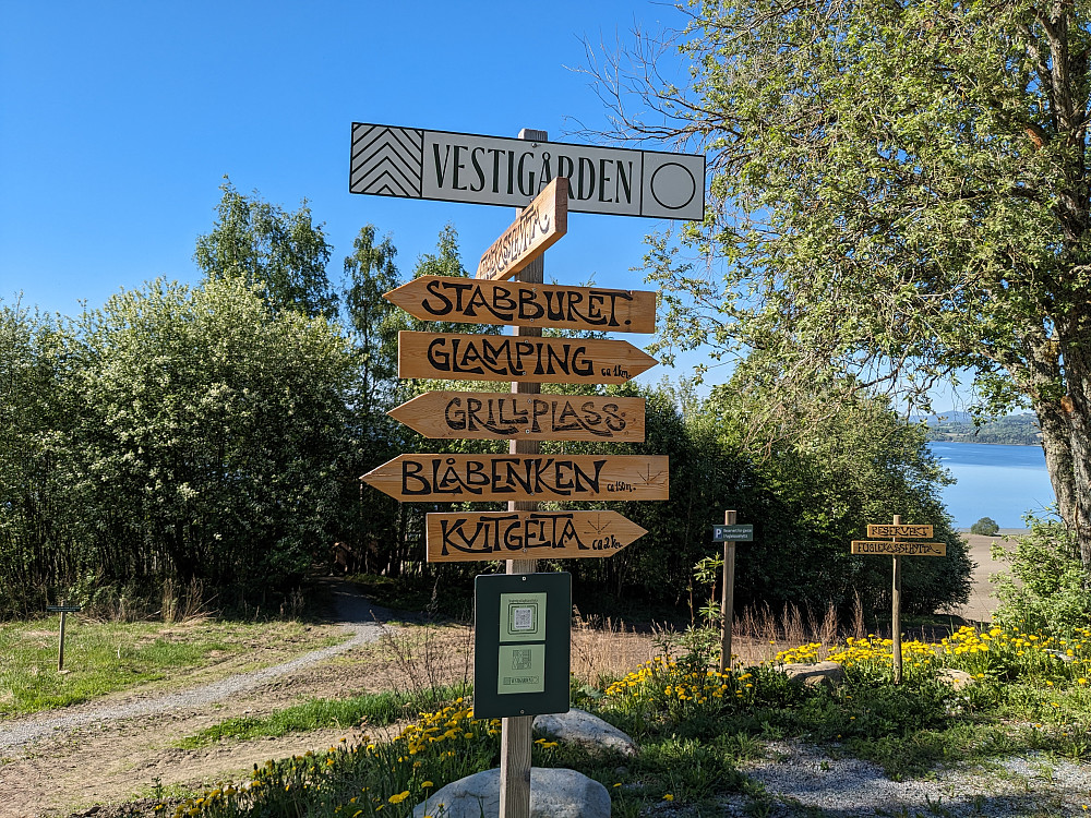 Parkering ved Vestigården