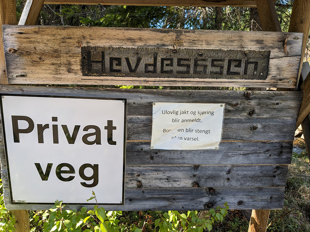 Denne veien gikk jeg til fots