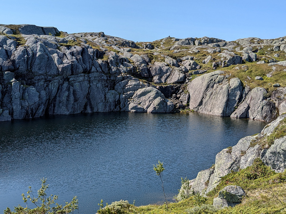 Varden på Tunnsjøguden i sikte