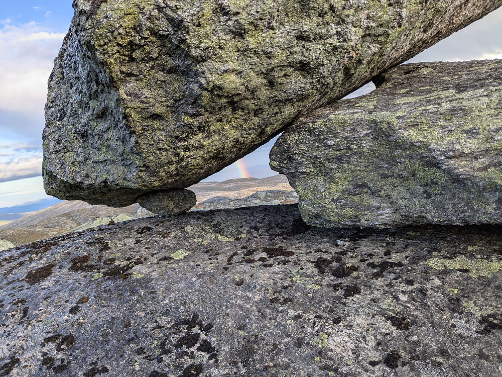 Regnbue på Nobrinfjellet