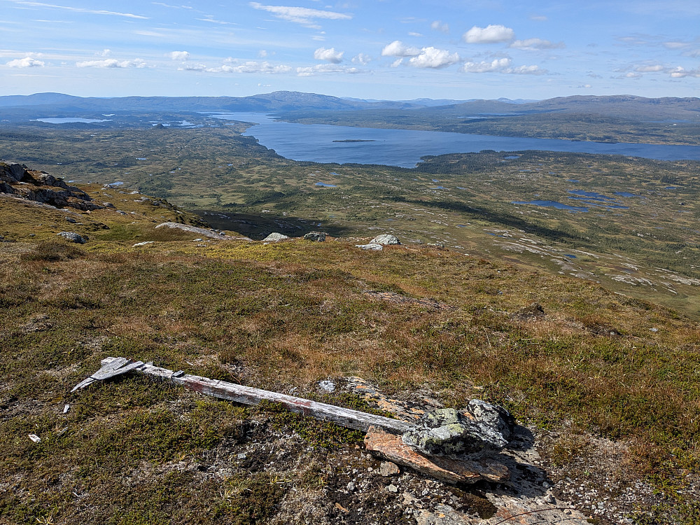 Trigpunkt på Getsklumpen Vest