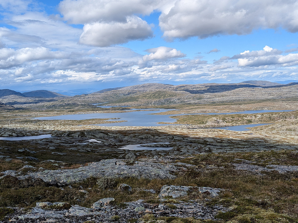 Utsikt mot Gaajsjaevrie