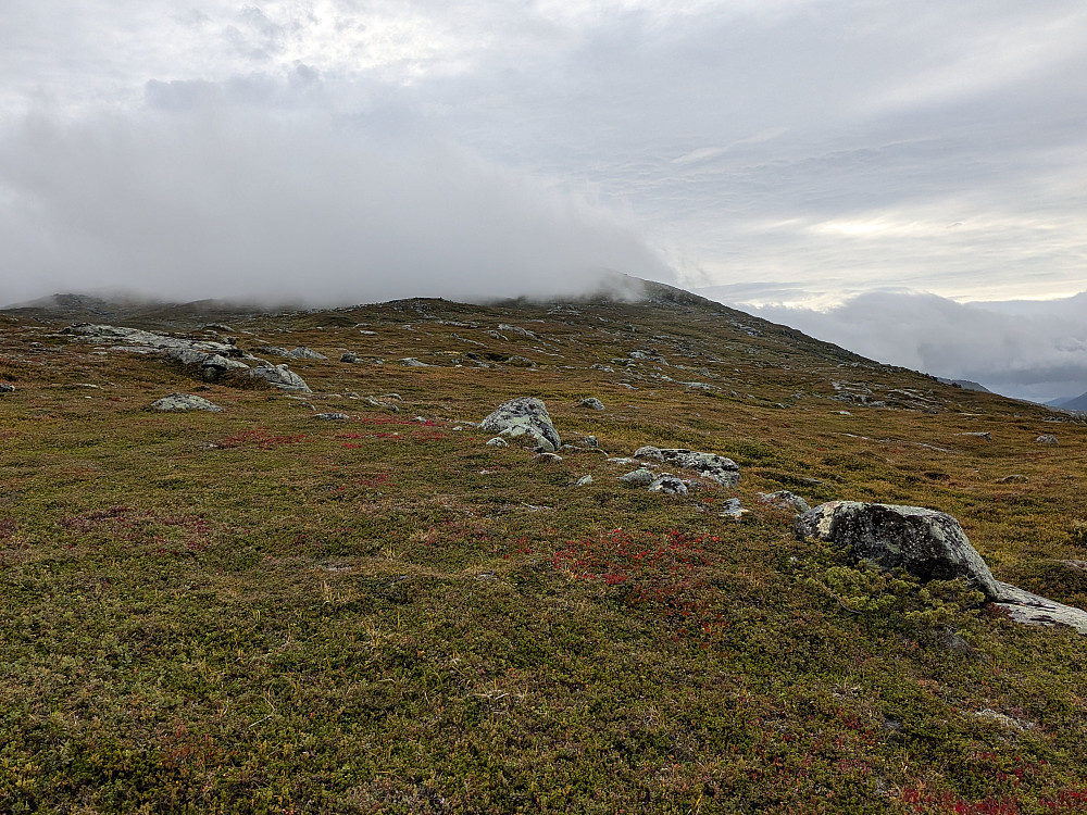 Tåke på Lotterfjellet