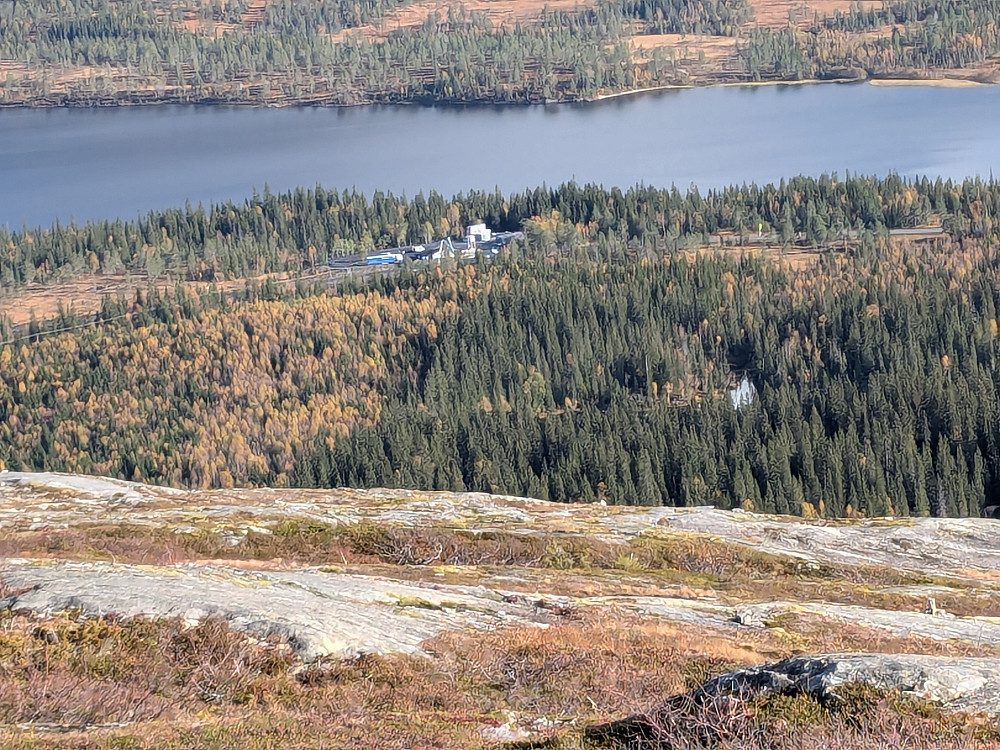 Utsikt mot Nordlandsporten. 