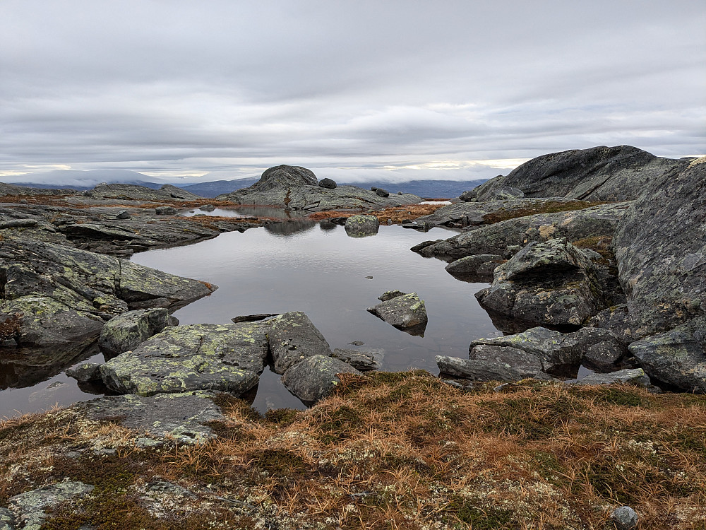 Flotte tjønner på turen mot Holofjellet