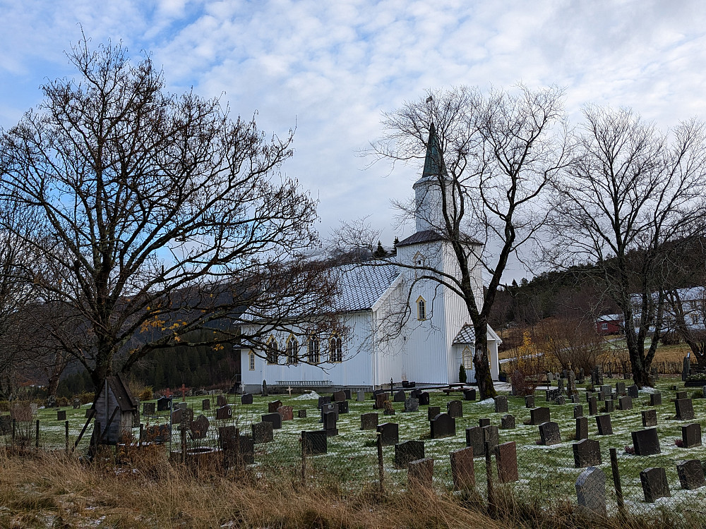 Gravvik kirke fra 1875