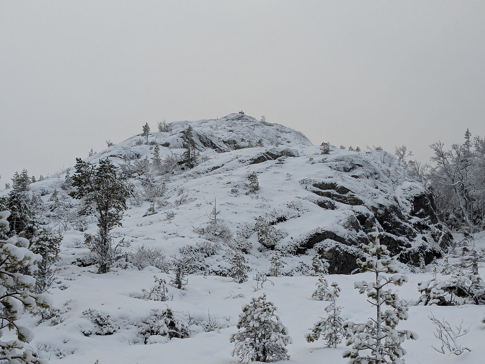 Varden på Ivarknubben i sikte