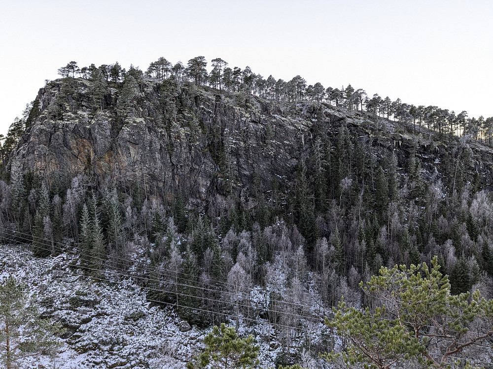 Sørsiden av Lonholklumpen