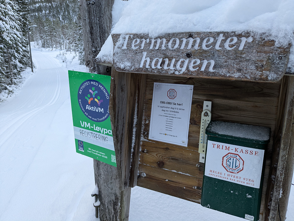 Registrering på Termometerhaugen