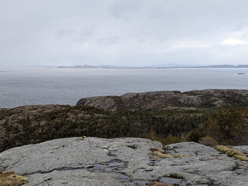 Utsikt mot Tviberg ved Abelvær