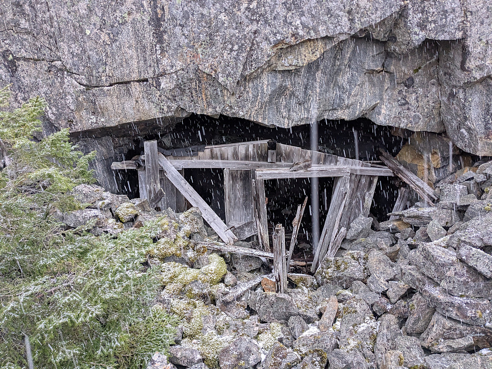 Bunkers fra krigen på Hagafjellet