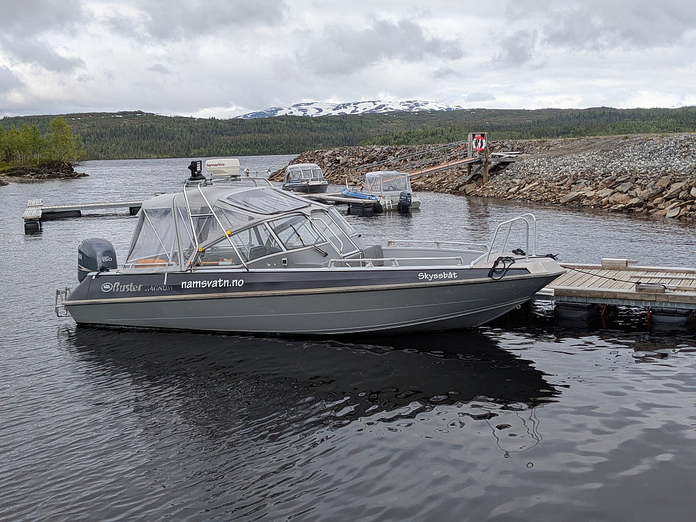 Skyssbåten i Namsvatnet