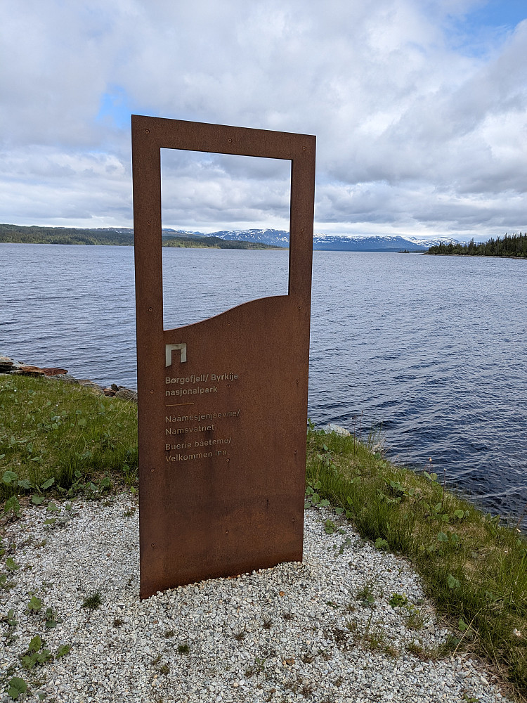 Døra til Børgefjell Nasjonalpark