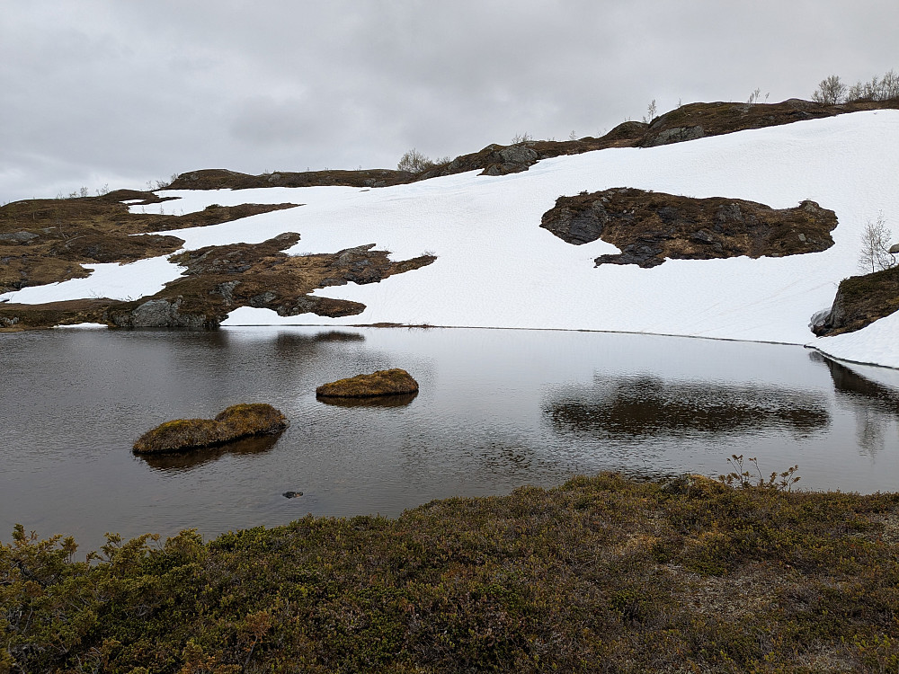 På tur mot Litlfjellet
