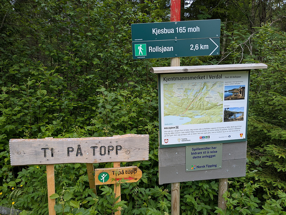 Info ved Kjesbu Parkering