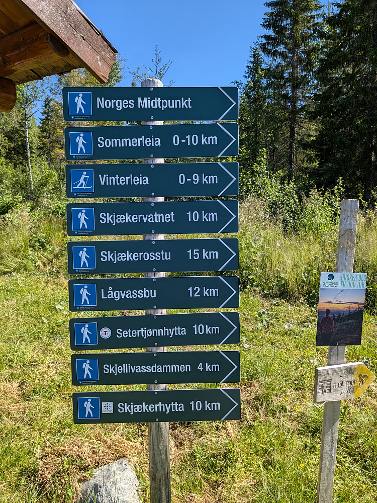 Info ved Krokbekken Parkering