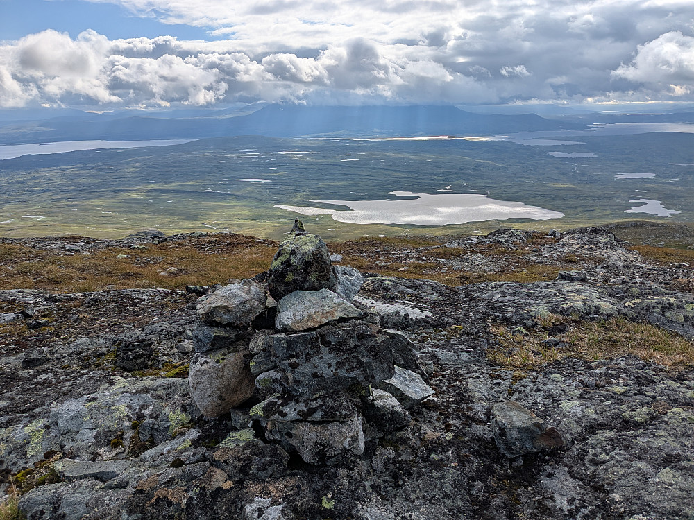 Toppvarden på nye Øfjellet