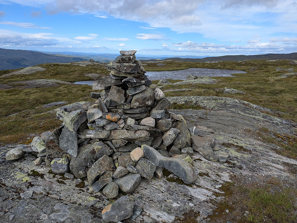Toppvarden på Kjørkbyfjellet