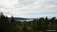  Utsikt fra toppen - mot Fanafjorden.