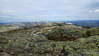  Og utsikt videre mot Glymt og Geitafjellet, og diverse kjente topper i Bergsdalen i bakgrunnen.