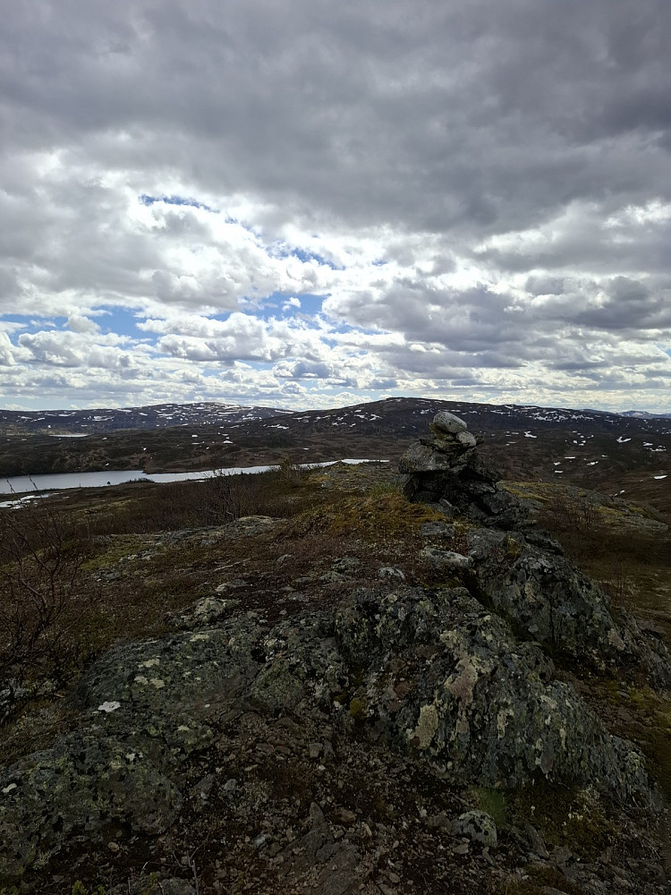 Sandafjellet med Kråkfjellet og Rensfjellet i bakgrunnen ;)