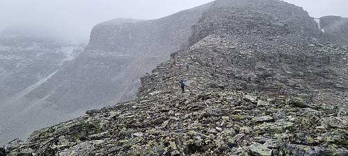 Mye stein i Rondane!