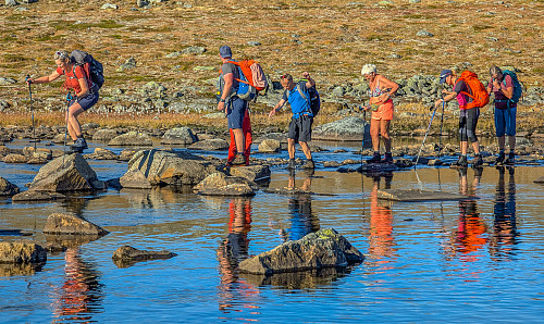Vading over Høystakken